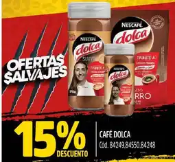 Supermercados Yaguar CAFÉ DOLCA oferta