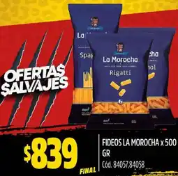Supermercados Yaguar FIDEOS LA MOROCHA X 500GR oferta