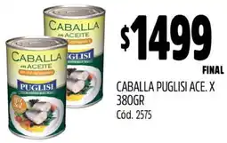 Supermercados Yaguar CABALLA PUGLISI ACE X 380GR oferta