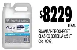 Supermercados Yaguar SUAVIZANTE COMFORT CLASICO BOTELLA X 5LT oferta
