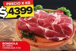 Carrefour Maxi BONDIOLA DE CERDO CONGELADA X KG oferta