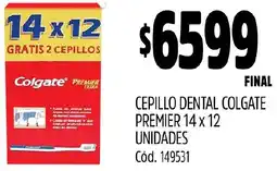 Supermercados Yaguar CEPILLO DENTAL COLGATE PREMIER 14 x 12 UNIDADES oferta