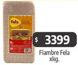 Autoservicio Capo Fiambre Fela x kg oferta