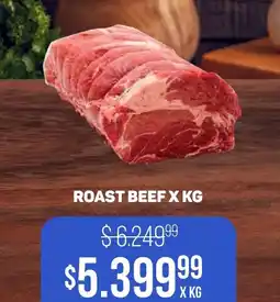 Makro ROAST BEEF X KG oferta