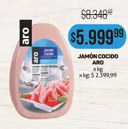 Makro JAMÓN COCIDO ARO x kg oferta