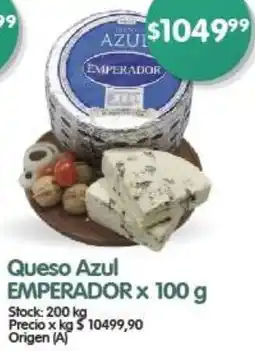 Supermercados Buenos Días Queso Azul EMPERADOR x 100g oferta