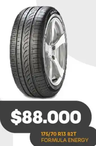 Supermercados Tadicor 175/70 R13 82T FORMULA ENERGY oferta