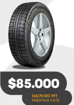 Supermercados Tadicor 165/70 R13 79T PRESTIVA FATE oferta