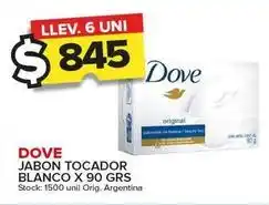 Carrefour Maxi Dove - jabon tocador blanco oferta