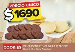 Carrefour Maxi Cookies de chocolate/vainilla oferta