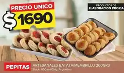 Carrefour Maxi Pepitas artesanales batata/membrillo oferta