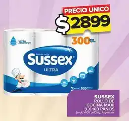 Carrefour Maxi Sussex - rollo de cocina maxi oferta