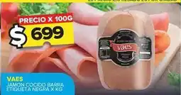 Carrefour Maxi Vaes - jamon cocido barra etiqueta negra oferta