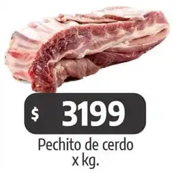 Autoservicio Capo Pechito de cerdo x kg oferta