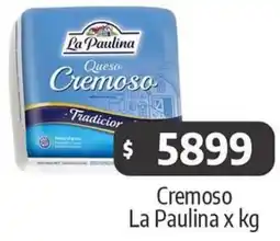 Autoservicio Capo Cremoso La Paulina x kg oferta