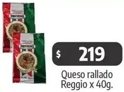 Autoservicio Capo Queso rallado Reggio x 40g oferta