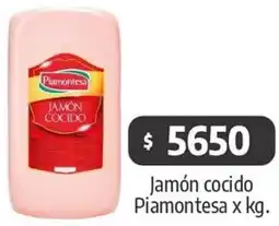 Autoservicio Capo Jamón cocido Piamontesa x kg oferta