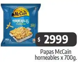 Autoservicio Capo Papas McCain horneables x 700g oferta