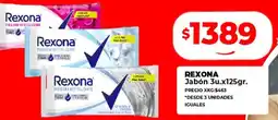 Supermayorista Vital REXONA Jabón 3u x 125gr oferta