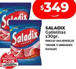 Supermayorista Vital SALADIX Galletitas x30gr oferta