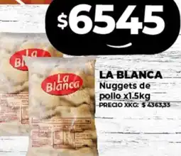 Supermayorista Vital LA BLANCA Nuggets de pollo x1.5kg oferta
