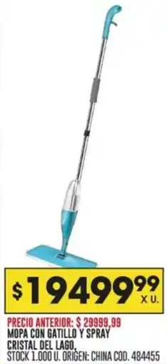 Coto MOPA CON GATILLO Y SPRAY CRISTAL DEL LAGO oferta