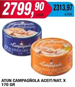 Maxiconsumo ATUN CAMPAGNOLA ACEIT/NAT x 170gr oferta