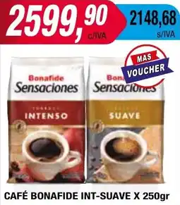 Maxiconsumo CAFÉ BONAFIDE INT-SUAVE x 250gr oferta