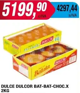 Maxiconsumo DULCE DULCOR BAT-BAT-CHOC. x 2kg oferta