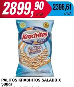 Maxiconsumo PALITOS KRACHITOS SALADO X 500gr oferta