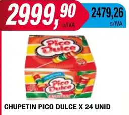 Maxiconsumo CHUPETIN PICO DULCE X 24 UNID oferta
