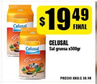 Supermayorista Vital Celusal Sal gruesa x500gr oferta