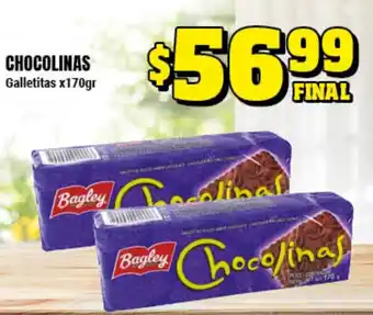 Supermayorista Vital Chocolinas Galletitas x170gr oferta