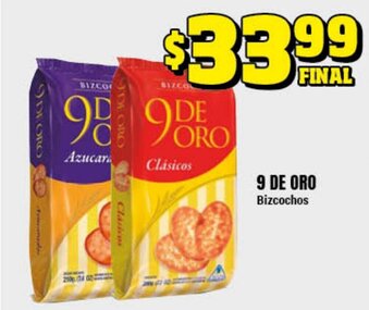 Supermayorista Vital 9 De Oro Bizcochos oferta