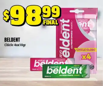 Supermayorista Vital Beldent Chicle 4ux10gr oferta