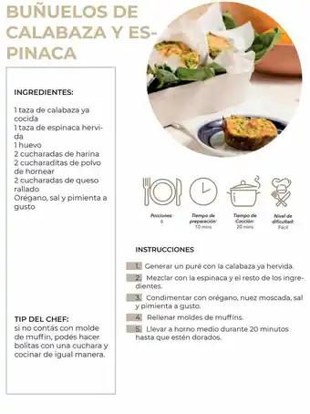 Jumbo Buñuelos de calabaza y espinaca oferta