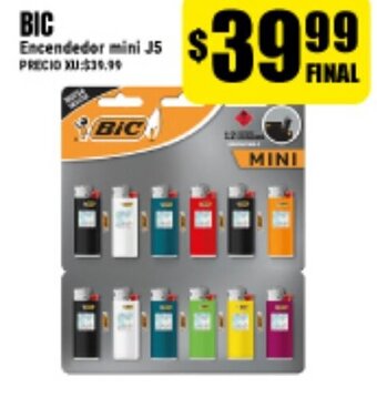 Supermayorista Vital Bic Encendedor mini J5 oferta