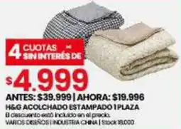 Changomas H&G ACOLCHADO ESTAMPADO oferta