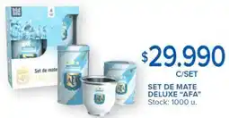 Carrefour SET DE MATE DELUXE "AFA" oferta