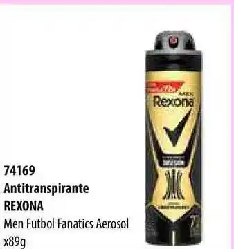 Micropack 74169 Antitranspirante Rexona x 89g oferta