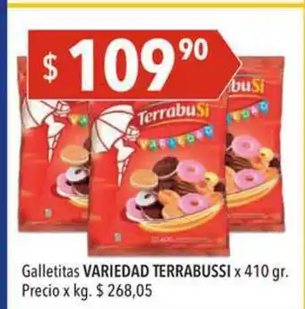Hergo Galletitas Variedad Terrabussi x 410gr oferta