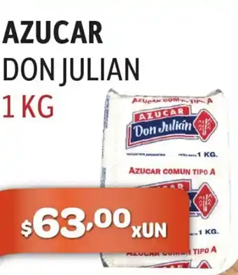 El Milagro Mayorista Azucar Don Julian 1kg oferta