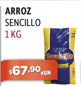 El Milagro Mayorista Arroz Sencillo 1kg oferta
