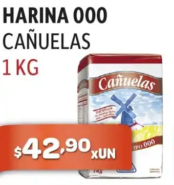El Milagro Mayorista Harina 000 Cañuelas x 1kg oferta