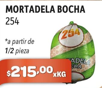 El Milagro Mayorista Mortadela Bocha 254 oferta