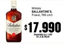 Cooperativa Obrera Whisky BALLANTINE'S, Finest, 700 cm3 oferta