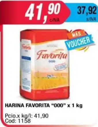 Maxiconsumo Favorita "000" Harina x 1kg oferta