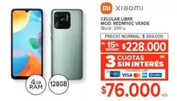 Carrefour XIAOMI CELULAR LIBRE oferta