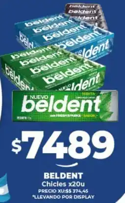 Supermayorista Vital BELDENT Chicles x20u oferta