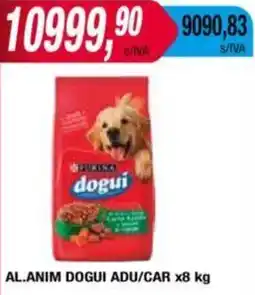 Maxiconsumo AL.ANIM DOGUI ADU/CAR x 8kg oferta